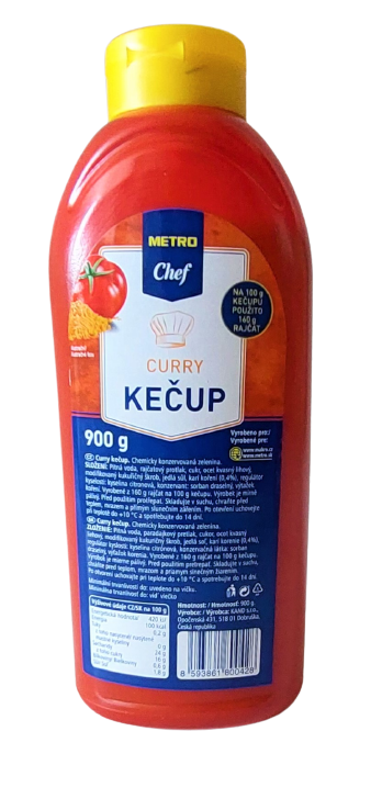 METRO Chef Kečup Curry 900 g