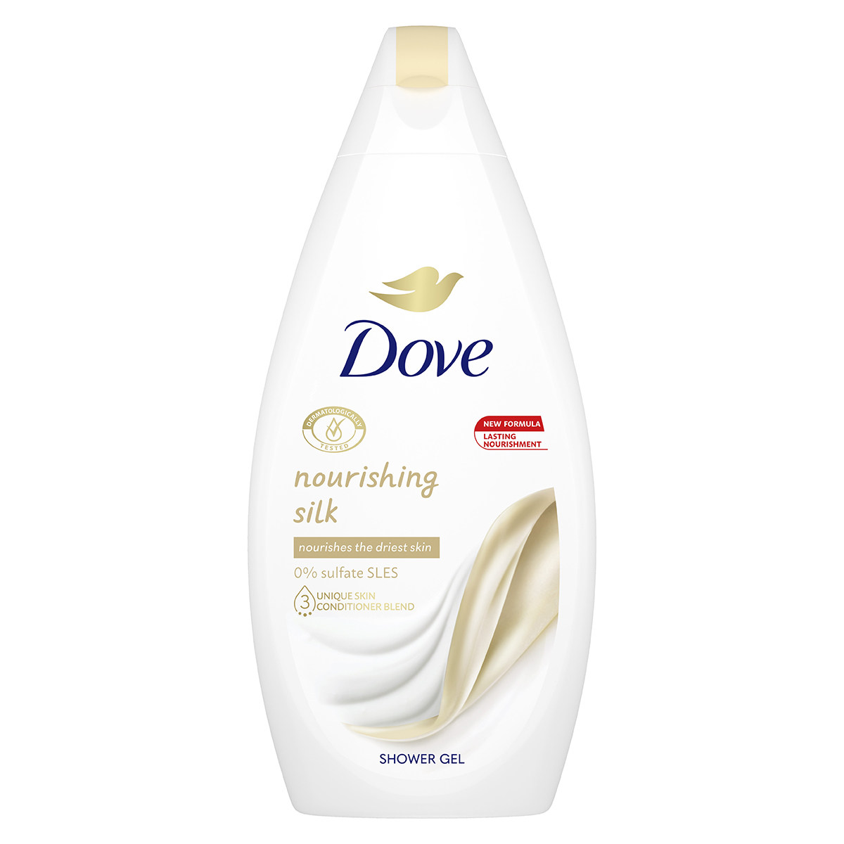 Dove Nourishing Silk sprchový gel 400 ml