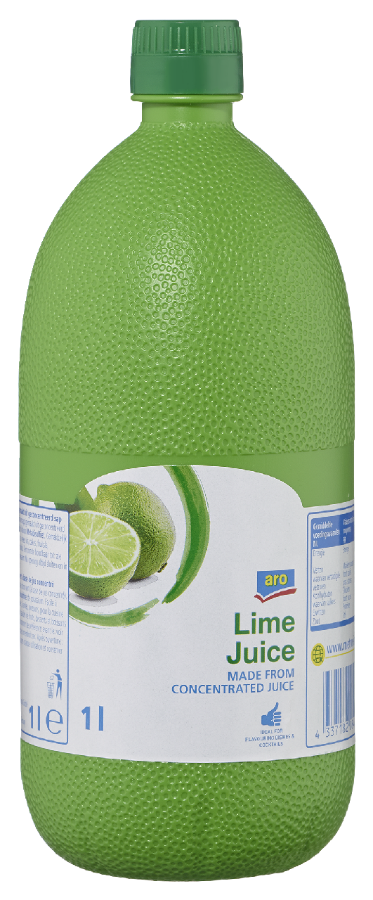 aro Koncentrát Lime 100 % 6 x 1 l