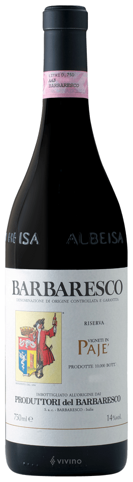 Barbaresco Paje 750 ml