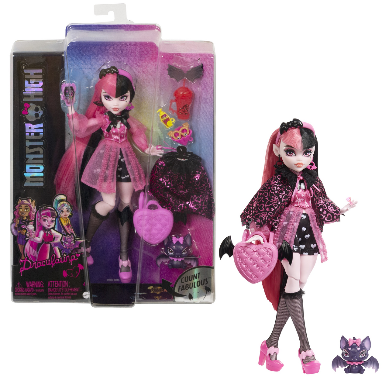 MATTEL MONSTER High Draculaura 1 ks