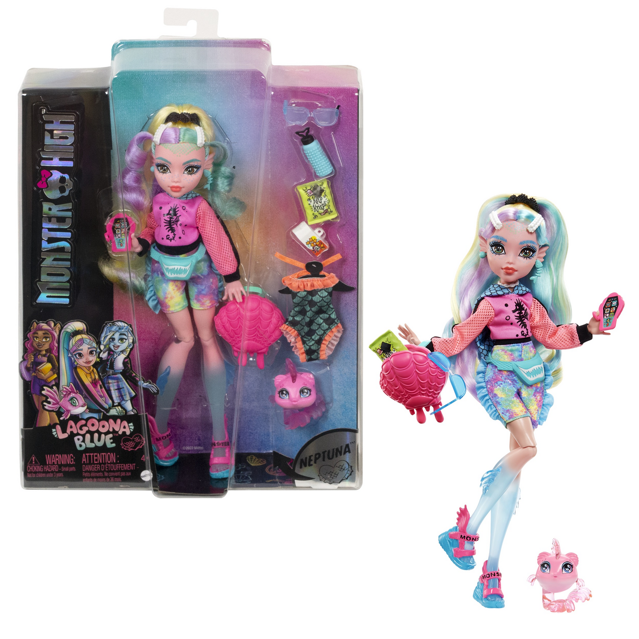MATTEL MONSTER High Lagoona 1 ks
