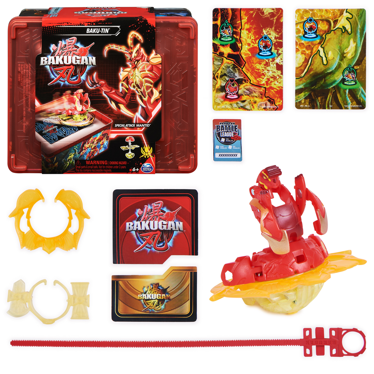 SPIN MASTER Bakugan Plechová krabice 1 ks