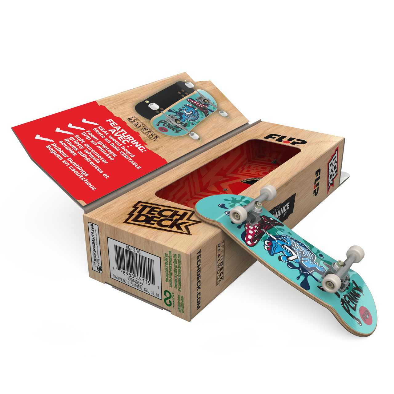 SPIN MASTER Tech Deck Dřevěný závodní 1 ks