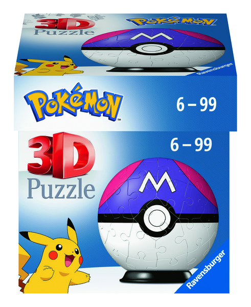 Pokémon Master Ball 54 dílků 1 ks
