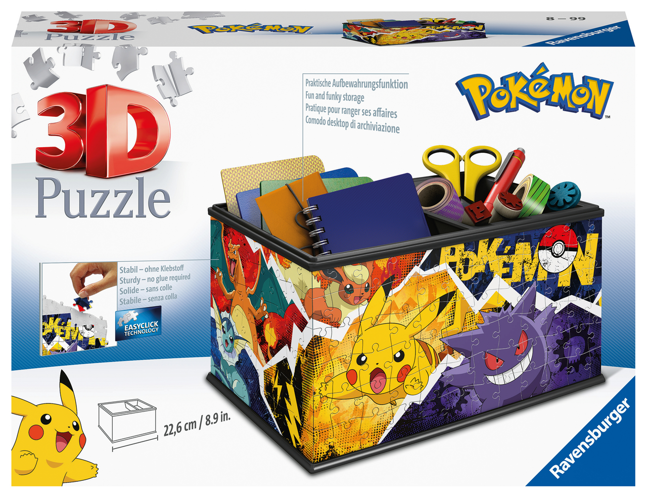 Ravensburger Úložná krabice Pokémon 1 ks
