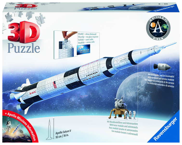 Vesmírná raketa Saturn V 1 ks