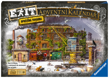 Ravensburger Exit Adventní kalendář Továrna 1 ks