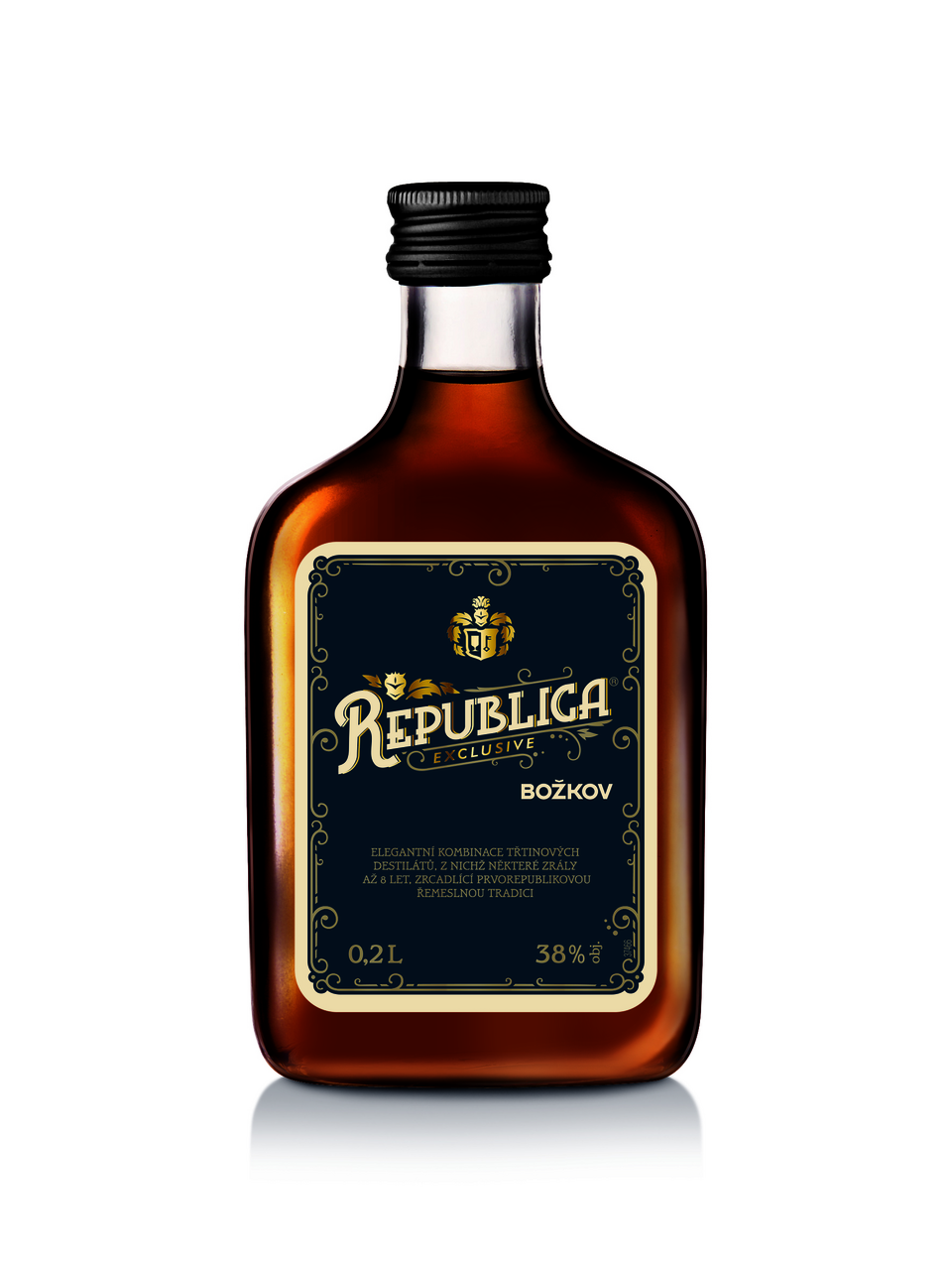 BOŽKOV Republica Exclusive 38 % 14 x 200 ml