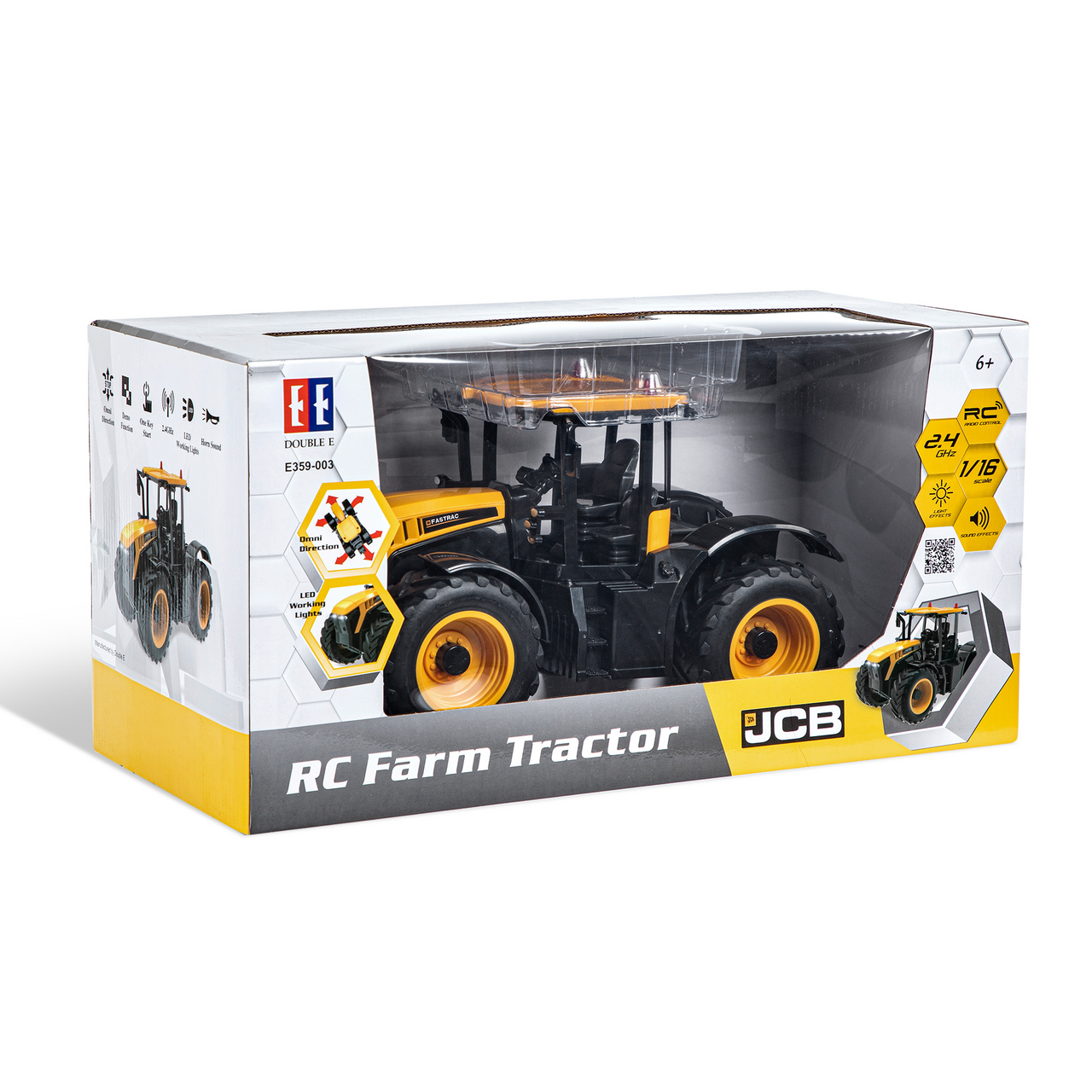 Traktor JCB na dálkové ovládání 1 ks