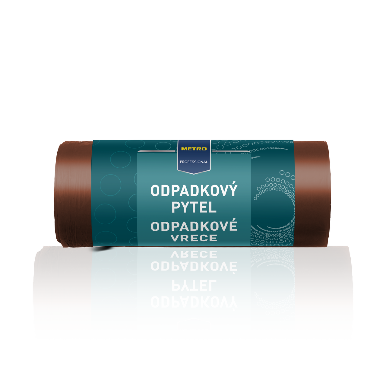 METRO PROFESSIONAL Pytel silný hnědý 120 l 25 ks