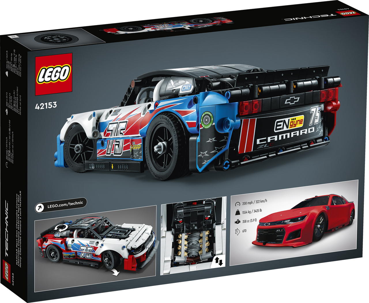 LEGO Nascar Chevrolet Camaro ZL1 1 ks