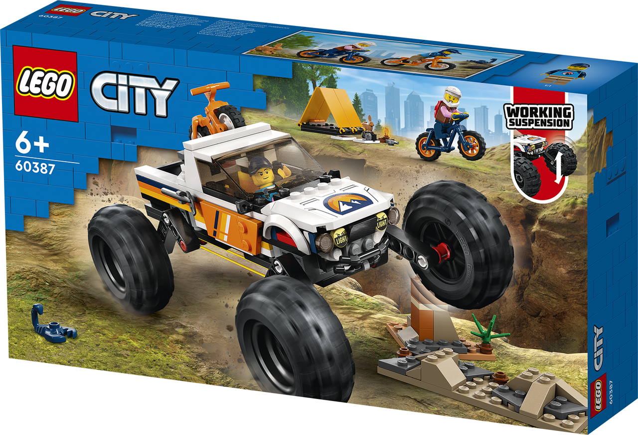 LEGO Dobrodružství s teréňákem 4 x 4 ks