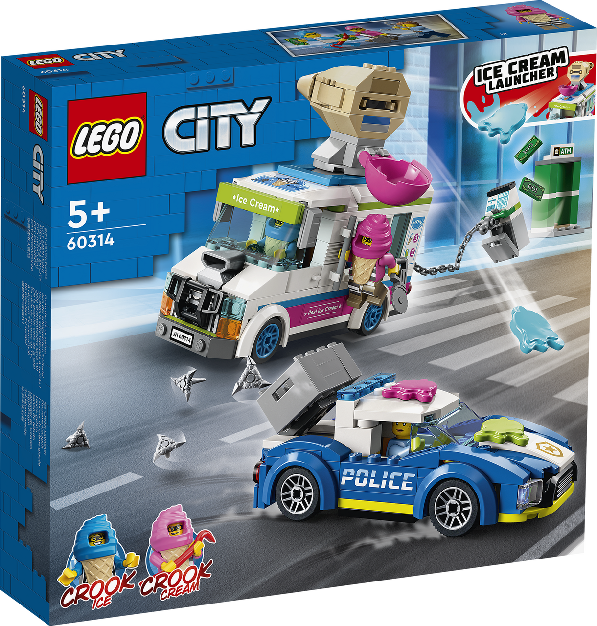 LEGO Policie vs. zmrzlinářský vůz 1 ks
