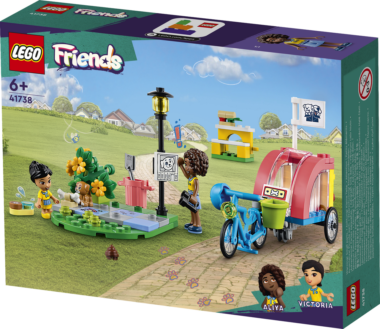 LEGO Záchrana pejska na kole 1 ks