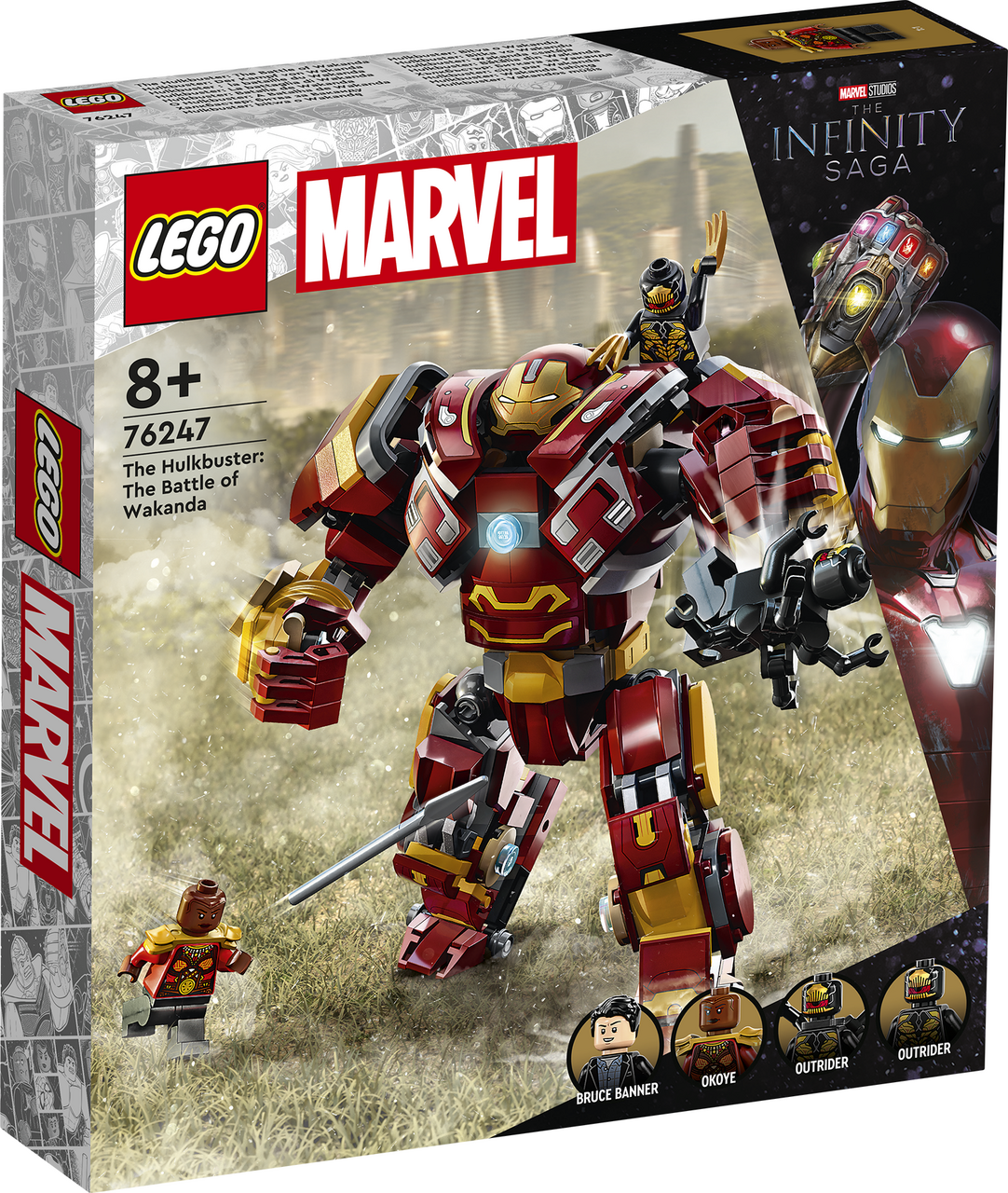 LEGO Hulkbuster bitva o Wakandu 1 ks