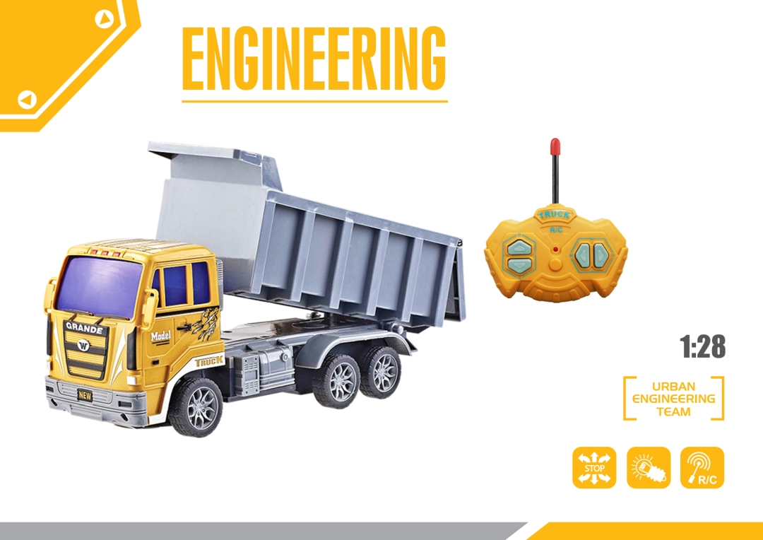 MAC TOYS Sklápěč na dálkové ovládání 1 ks