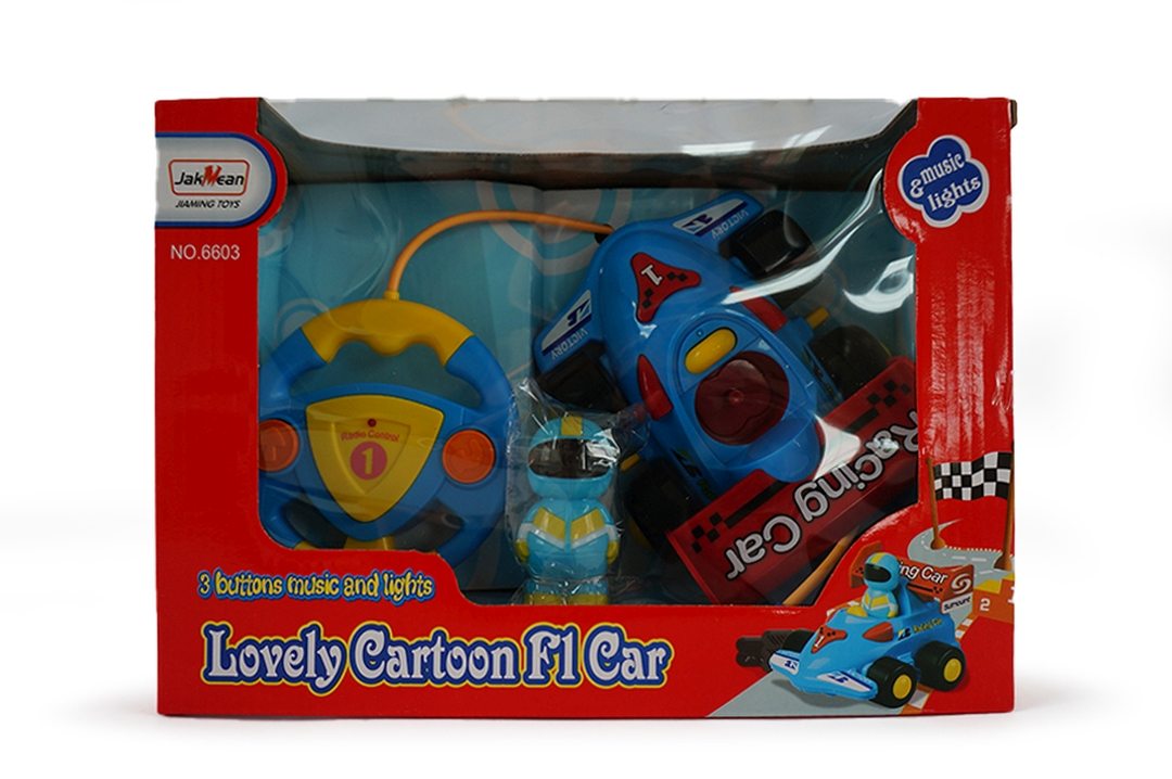 MAC TOYS Dětská formule modrá 1 ks