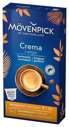 MÖVENPICK Crema Lungo 10 x 5,7 g