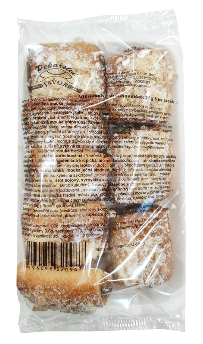 Ořechovníček vlčnovský 8 x 25 g