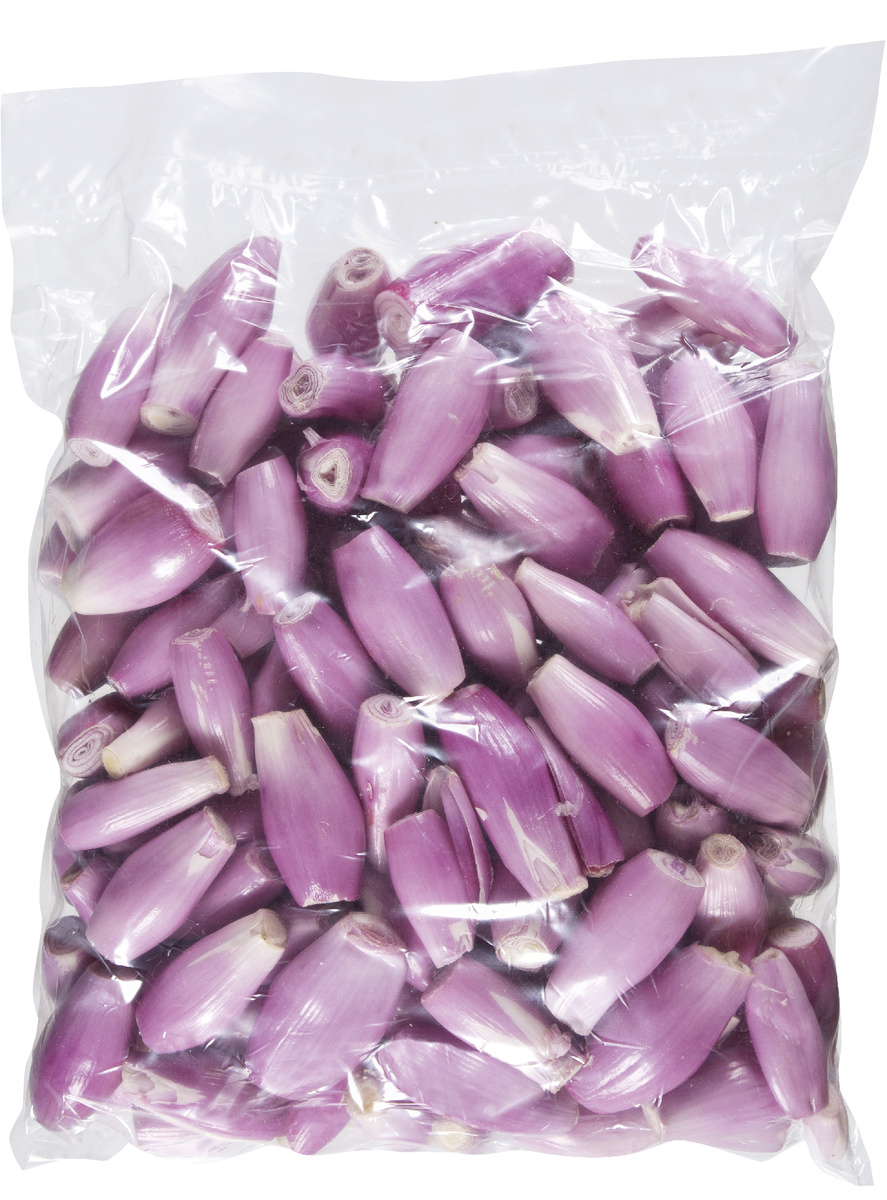 Cibule šalotka banánová loupaná celá čerstvá 5 kg