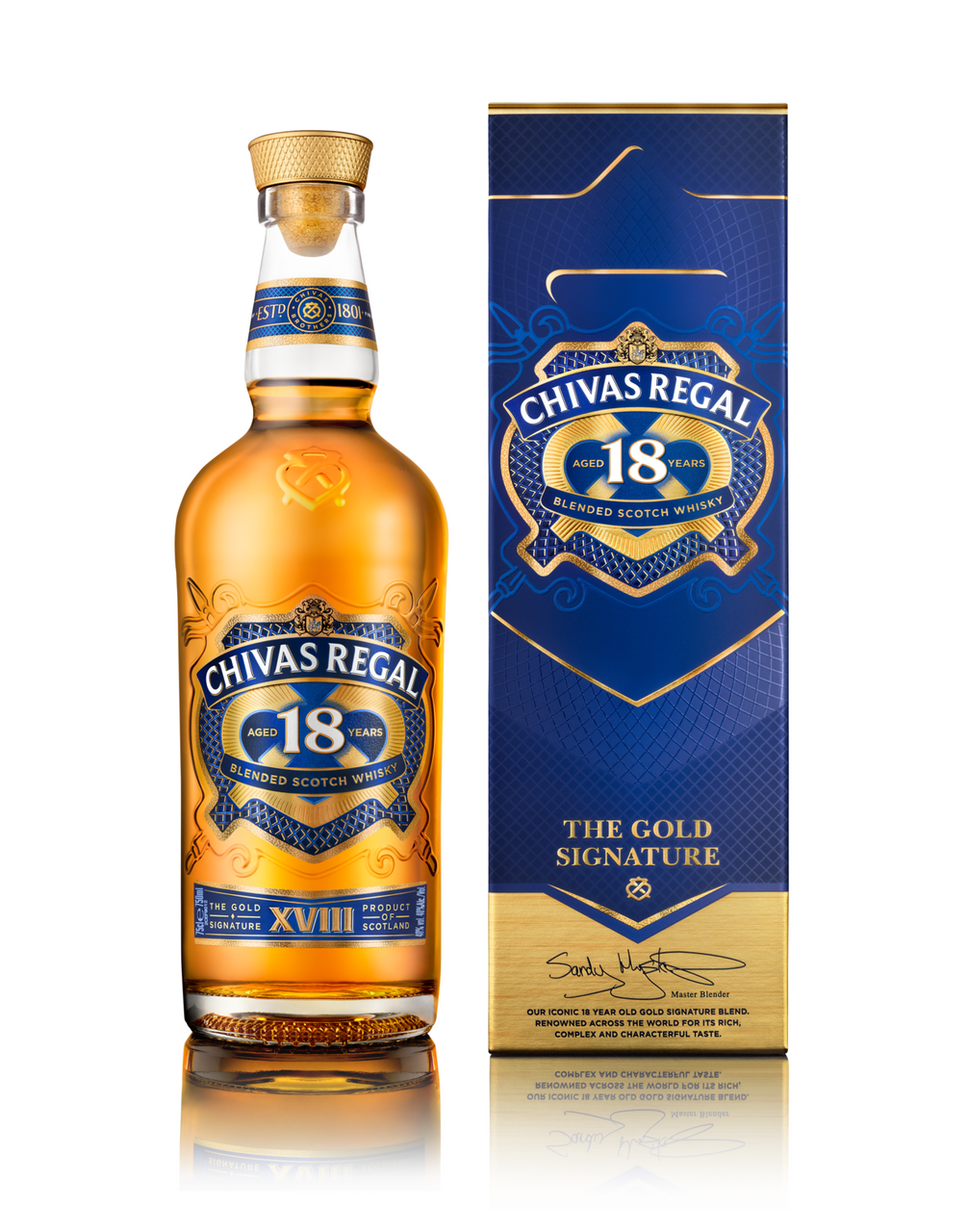 CHIVAS REGAL 18 yo 40 % 700 ml