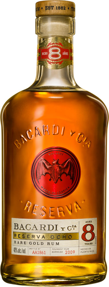BACARDÍ Ocho 40 % 1 l
