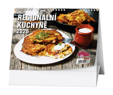 BALOUŠEK Stolní kalendář Regionální kuchyně 1 ks