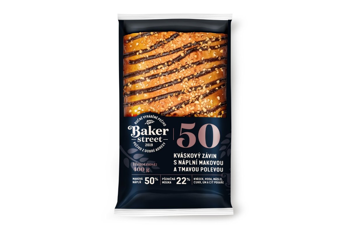 Baker Street Závin makový 400 g