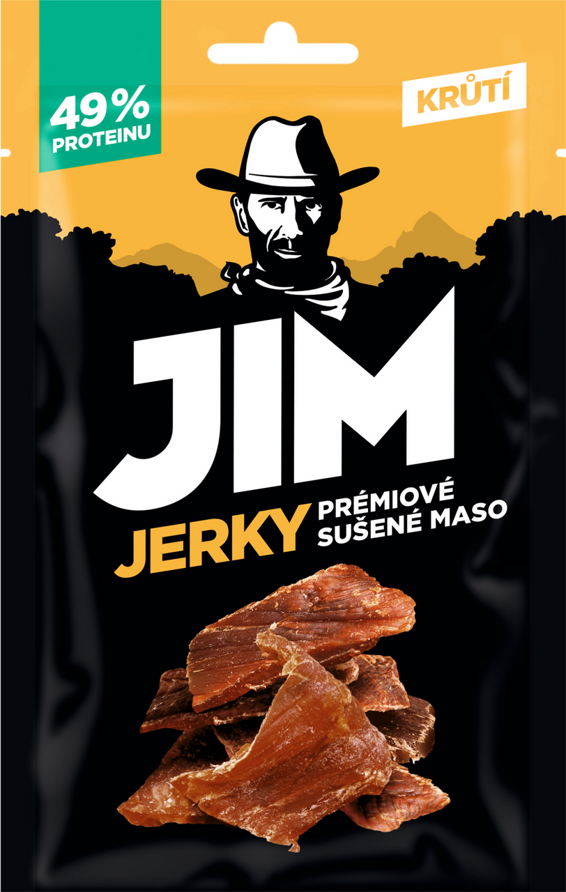 JIM JERKY Krůtí 23 g