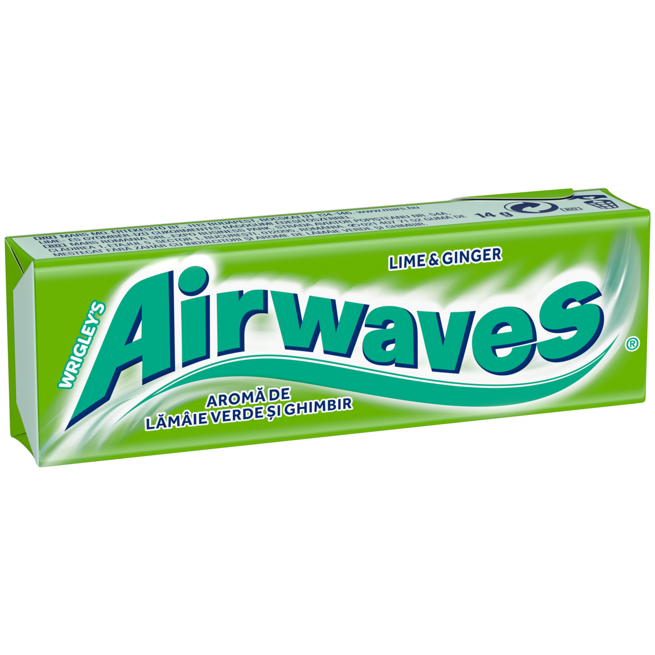 Airwaves Lime & Ginger 30 x 14 g