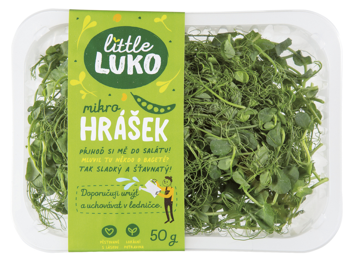 Výhonky Hrášek Affyla 50 g