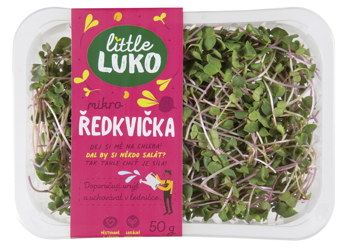 Výhonky Ředkvička Růžová 50 g
