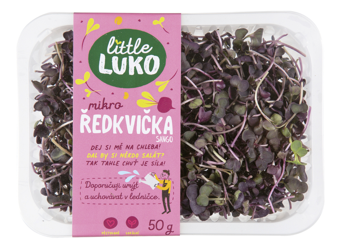 Výhonky Ředkvička Fialová 50 g