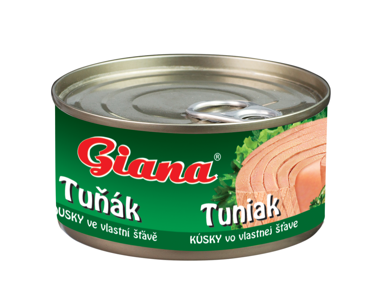 Giana Tuňák kousky ve vlastní šťávě 12 x 170 g