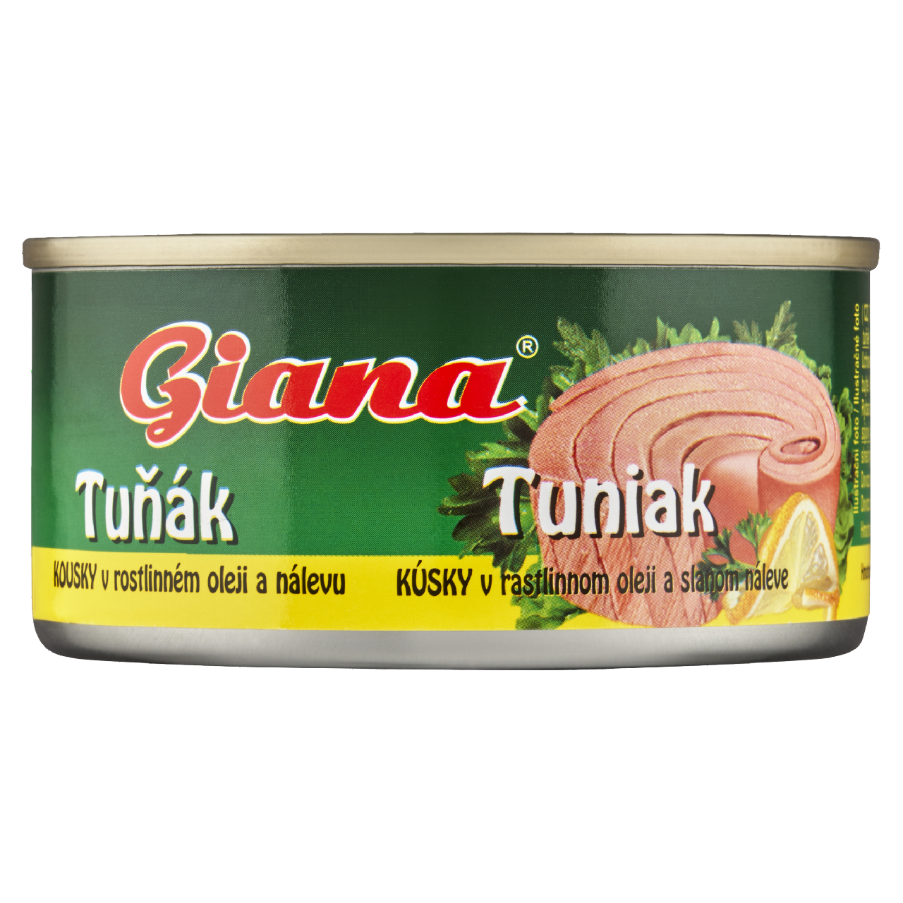 Giana Tuňák kousky v rostlinném oleji 12 x 170 g