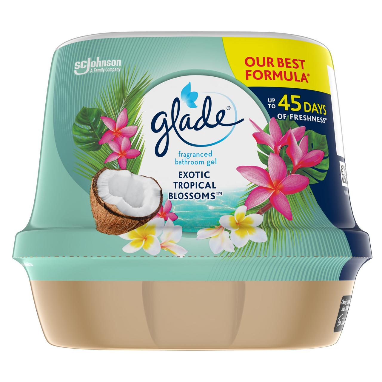 glade Bathroom gel Tropical vůně 180 g