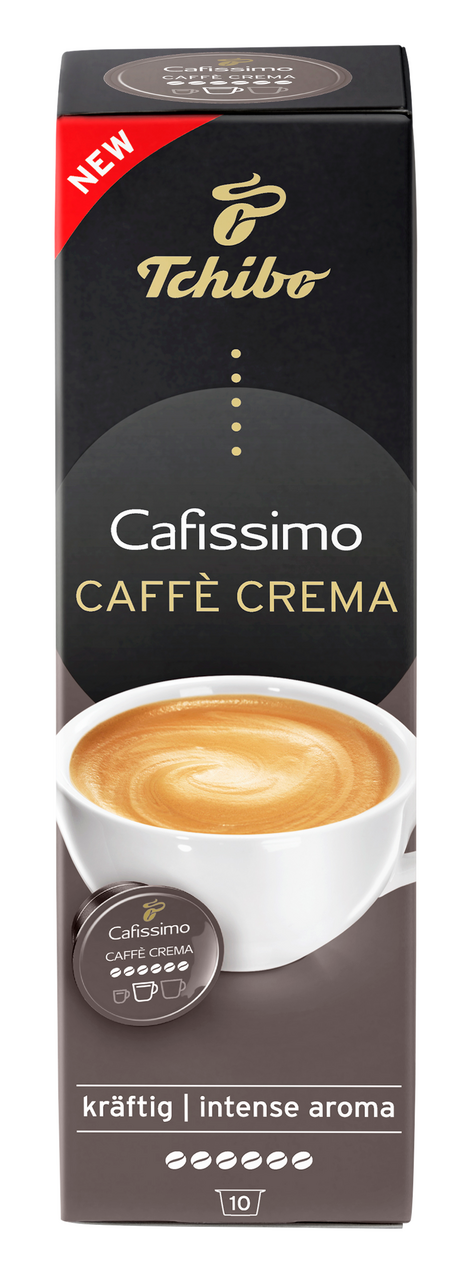 CAFISSIMO Tchibo Caffé Crema Intense 10 x 7,5 g