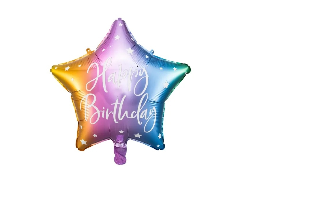 PARTY DECO Fóliový balónek 40 cm 211741 1 ks