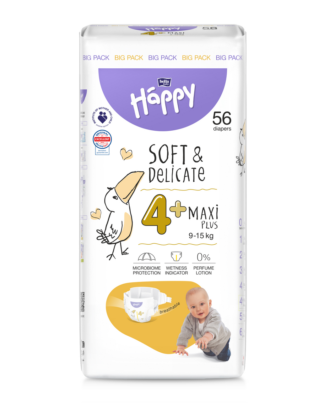 bella Happy Maxi Plus Á 56 ks