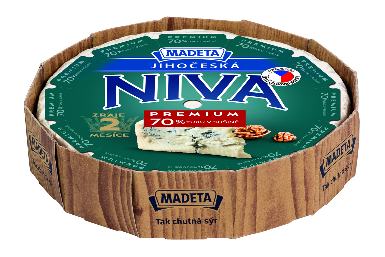 MADETA Jihočeská Niva Premium 70 % chlaz. cca 1,2 kg