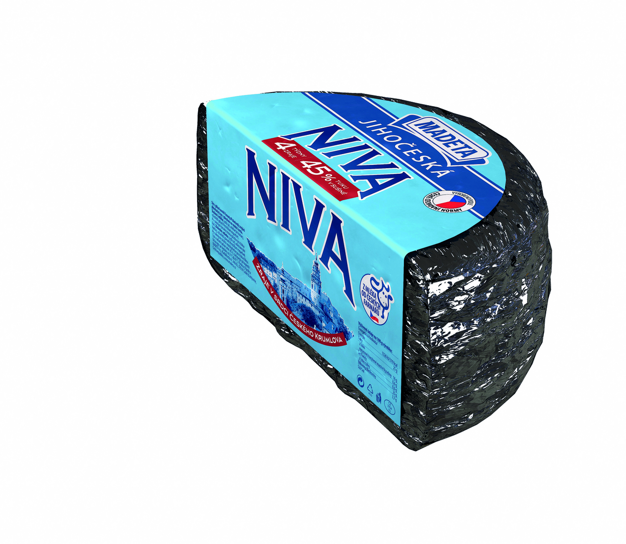 MADETA Jihočeská Niva plísňový sýr 45 % chlaz. cca 1,2 kg