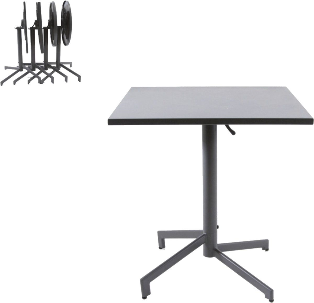 METRO PROFESSIONAL Jídelní stůl 70 x 70 cm 1 ks