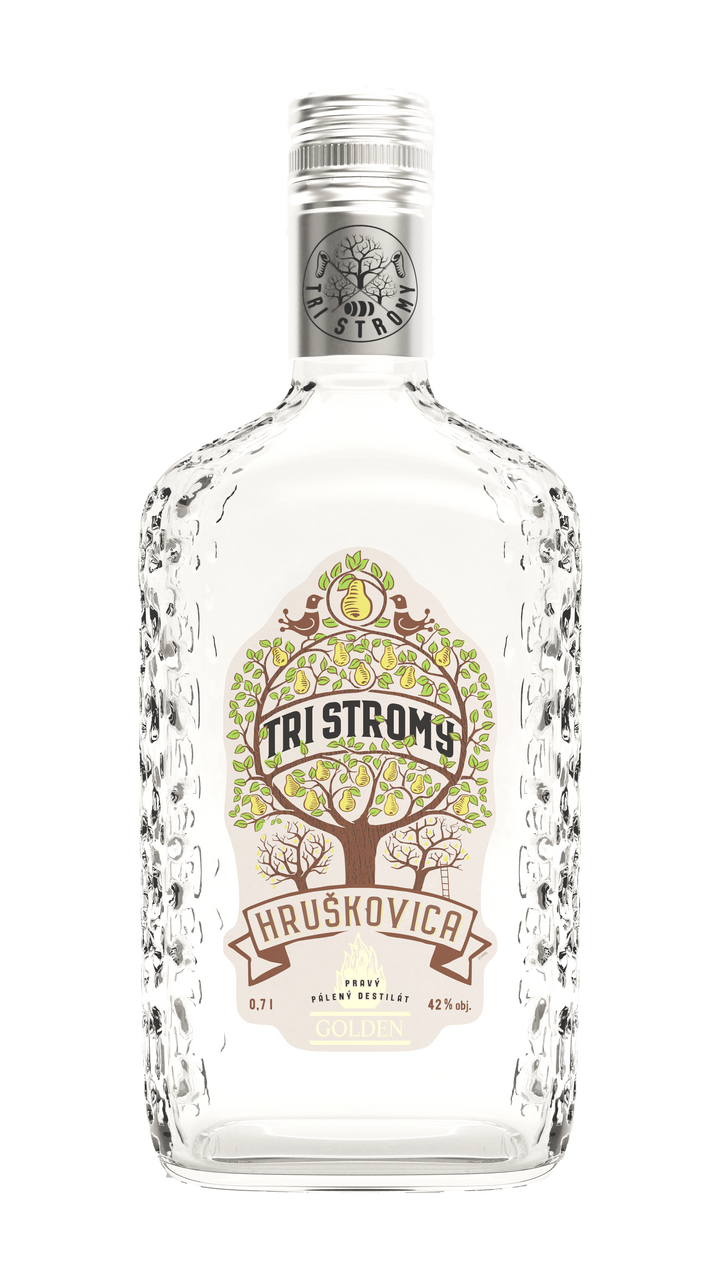 STOCK Tri Stromy Hruškovica 42 % 700 ml