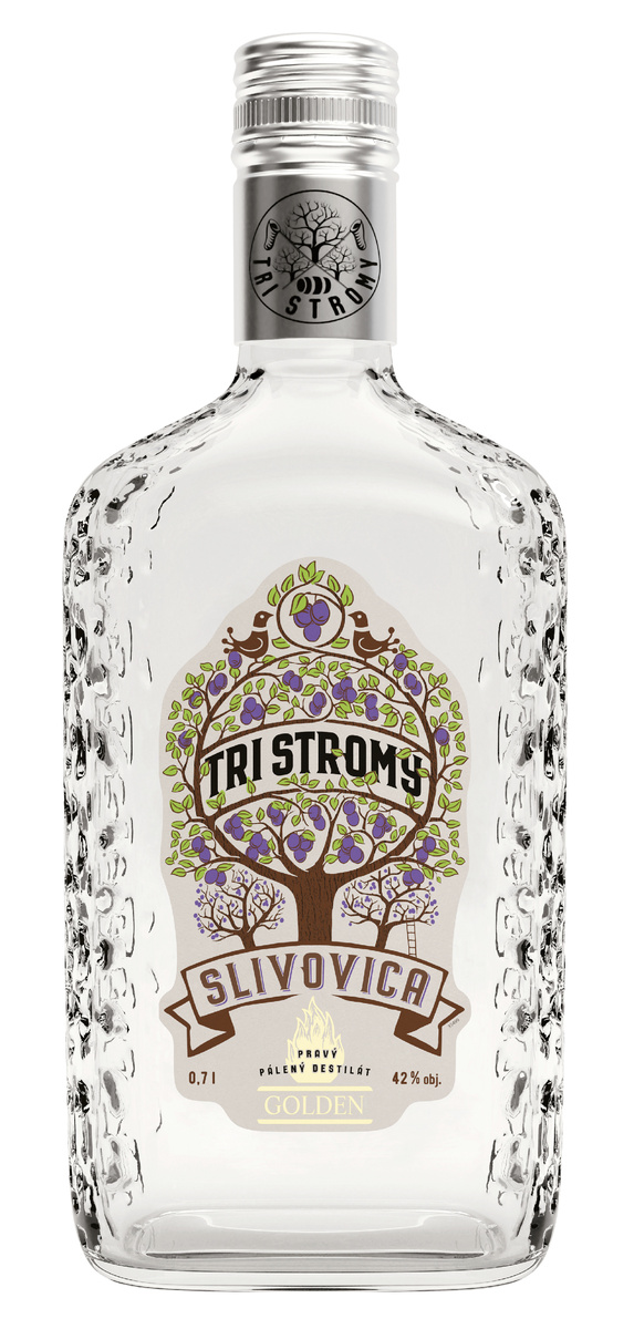 STOCK Tri Stromy Slivovica 42 % 700 ml