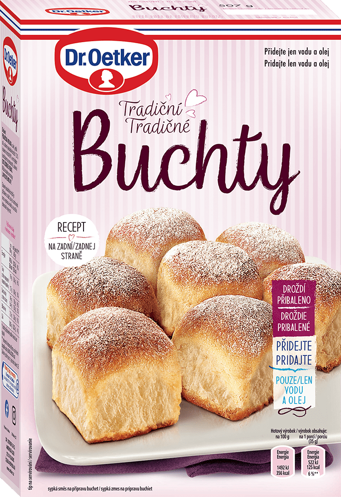 Dr. Oetker Směs Buchty 4 x 507 g