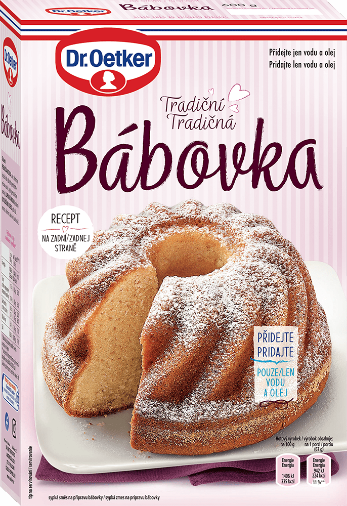 Dr. Oetker Směs Bábovka 4 x 600 g