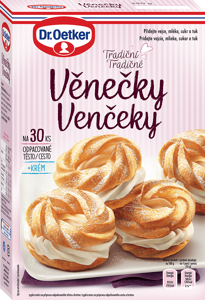 Dr. Oetker Směs Věnečky 4 x 290 g