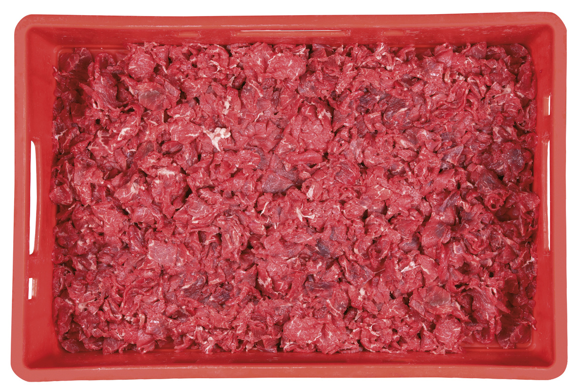 Hovězí plátky asijské volně ložené chlaz. cca 8 kg vlastní výroba