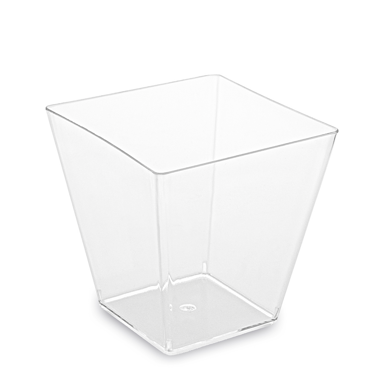 Kelímek hranatý 72 x 72 mm (polystyren) 230 ml